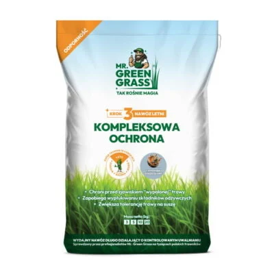 Nawóz letni do trawy - Kompleksowa ochrona - Mr. Green Grass®