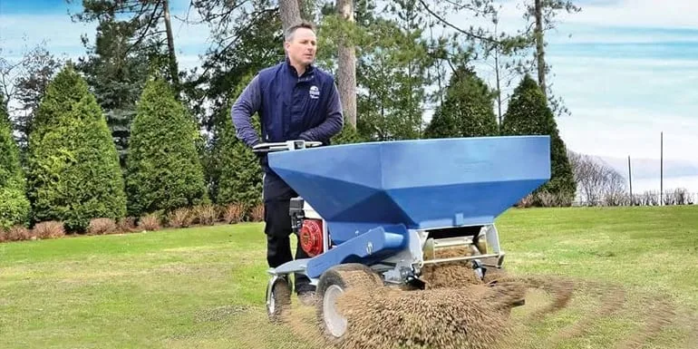 piaskowanie trawnika